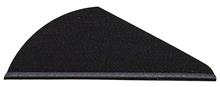 ^^MINI BLAZER VANE 1.5" 100PK BLACK (3D, FIELD)