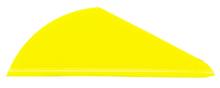 ^^MINI-BLAZER VANE 1.5" 100PK NEON YELLOW (3D, FIELD)