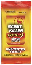 1280 S.K. GOLD DRYER SHEETS UNSCENTED 18PK (6MC)