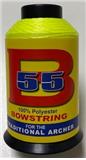 B55 BOW STRING MATERIAL 1/4# FLO YELLOW