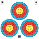 @FT-3x40W 3-SPOT 5-RING 4-COLOR TARGET TRI 17"x17"