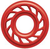 HDS RUBBER BODY 3/8" RED PR