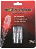 NOCKTURNAL G (G Nock) LIGHTED NOCKS RED 3PK