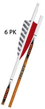 429761 ARROWS CARBON LEGACY 6.5MM 340 4" FEATHERS 6PK