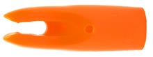 FIBERGLASS ARROW NOCK FITS 17/64" SHAFT ORANGE 100PK