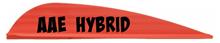 AAE HYBRID 26 VANES (2.7"x.50") FIRE ORANGE 50PK