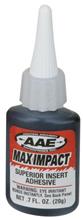 AAE MAX IMPACT BLACK INSERT ADHESIVE .7oz