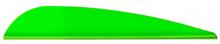 ^^EP-23 PLASTIFLETCH (2.3"x .38") BRIGHT GREEN 100PK