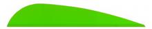 AAE TRAD-26 VANE (2.7"x .50") BRITE GREEN 50PK