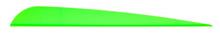 AAE TRAD-50 VANE (4.75"x.50") BRIGHT GREEN 50PK