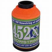 452x BOWSTRING MATERIAL 1/8# FLO-ORANGE