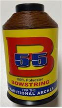 B55 BOW STRING MATERIAL 1/4# MEDIUM BROWN