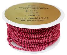 D LOOP ROPE 2mm SPECKLED PINK (50