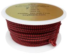 D LOOP ROPE 2mm SPECKLED RED (50