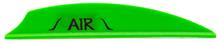 AIR VANE 2" SHIELD CUT 100PK NEON GREEN (FIELD/FITA)