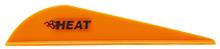 HEAT VANE 2.5" ULTRA-STIFF 100PK NEON OR (HUNTING/3D)