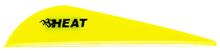 HEAT VANE 2.5" ULTRA-STIFF 100PK NEON YEL (HUNTING/3D)