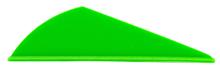 *X2 BLAZER VANE 1.85" 100PK NEON GRN (INDOOR/3D)