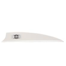 X-VANE 3.5" SHIELD CUT 100PK WHITE (HUNT/XBOW)