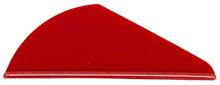 ^^MINI-BLAZER VANE 1.5" 100PK RED (3D, FIELD)