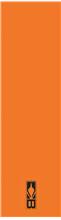 STANDARD SOLID WRAPS NEON ORANGE 4"12PK