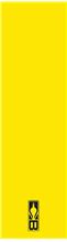 STANDARD SOLID WRAPS NEON YELLOW 7" 12PK