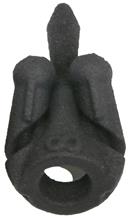 SERVE-LESS PEEP-IT W/ALIGNER 3/16" BLACK