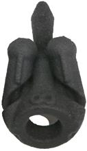 SERVE-LESS PEEP-IT W/ALIGNER 1/4" BLACK