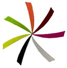 FEATHERS 4"RW SHIELD CUT FLO WHITE 50PK