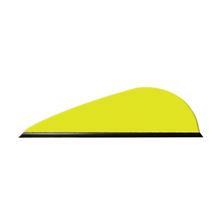 PREDATOR-X VANE 2.0"x 0.55" NEON YELLOW 100PK