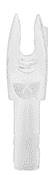 290212 5MM X-NOCK 12PK WHITE