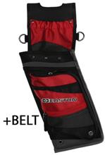 928250 DELUXE FIELD QUIVER+ BELT RED RH