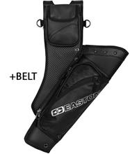 228263 ELITE HIP QUIVER TAKEDOWN + BELT BLACK LH