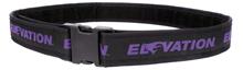 ^^PRO SHOOTER BELT (28-46") BLACK/PURPLE