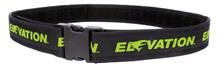 PRO SHOOTER BELT (28-46") BLACK/GREEN