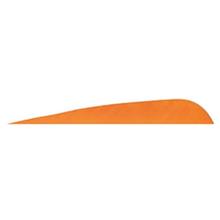 FEATHERS 3"RW PARABOLIC FLO ORANGE 100PK