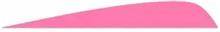 FEATHERS 4"RW PARABOLIC FLO PINK 100PK