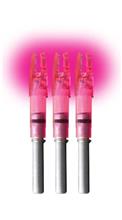 LUMENOK H 6MM ARROW NOCKS PINK 3PK