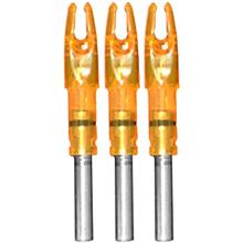 LUMENOK SIGNATURE 6.5MM ARROW NOCKS HD ORANGE 3PK