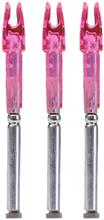 LUMENOK X 5MM ARROW NOCKS PINK 3PK