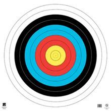 @TA-80cm FITA 10-RING 4-COLOR TARGET 34"x34"