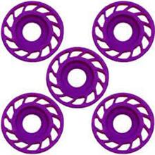 ^^HDS MINI RUBBER BODY PURPLE 5PK