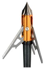 RAGE 3-BLADE CHISEL TIP SC CROSSBOW 100gr BROADHEAD 1.6" 3PK