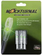 NOCKTURNAL GT (Gold Tip) LIGHTED NOCKS GRN 3PK