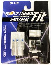 NOCKTURNAL FIT LIGHTED NOCKS BLUE 3PK