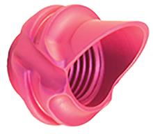 *1/4 LARGE HOODED PEEP HOUSING 37 DEG PINK