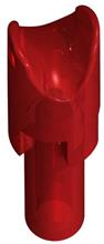 ^^HEA-3526R ALPHA CAP NOCK RED 6PK
