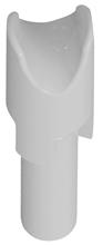 HEA-352.6W ALPHA CAP NOCK WHITE 6PK