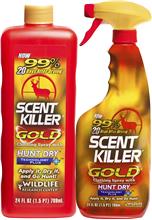 @3-1259 SCENT KILLER GOLD 24/24 Field Bottle (3MC/Bi-L)