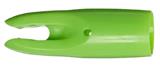FIBERGLASS ARROW NOCK FITS 17/64" SHAFT GREEN 100PK